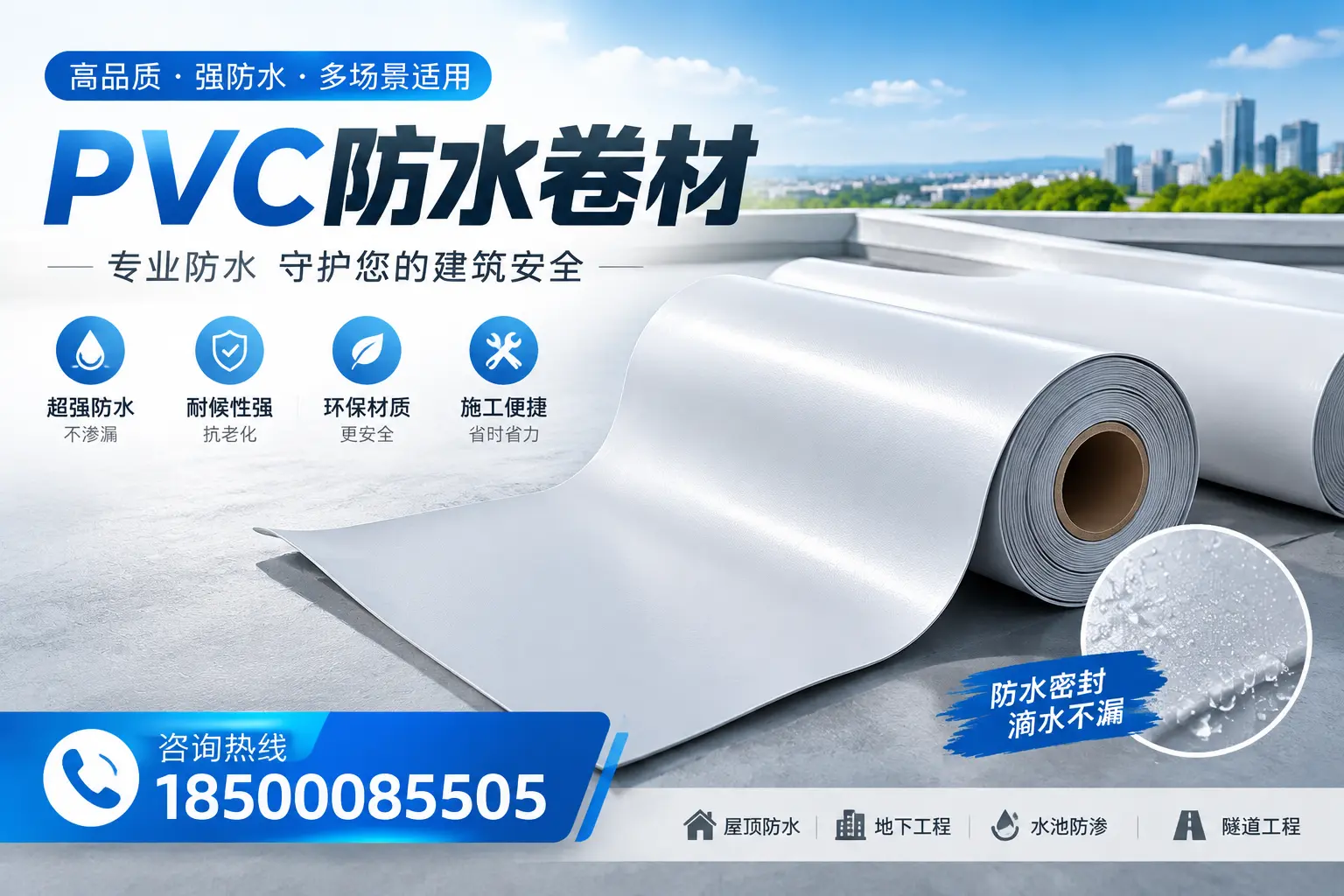 PVC防水卷材的市场竞争分析，东莞品牌选择参考